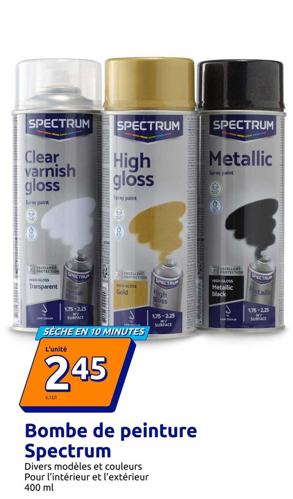Bombe de peinture Spectrum