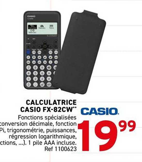 CALCULATRICE CASIO FX-82CW*