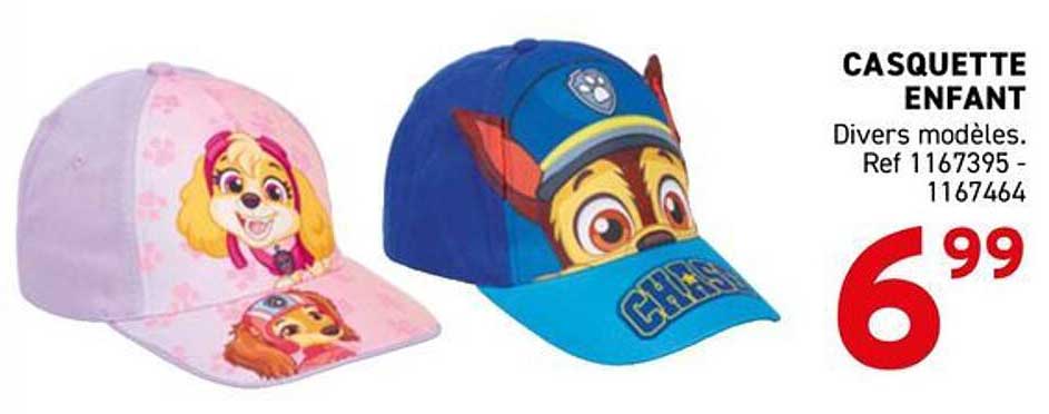 CASQUETTE ENFANT Divers modèles. Ref 1167395 - 1167464