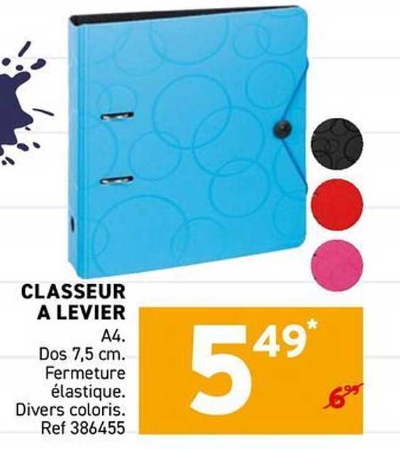CLASSEUR A LEVIER
