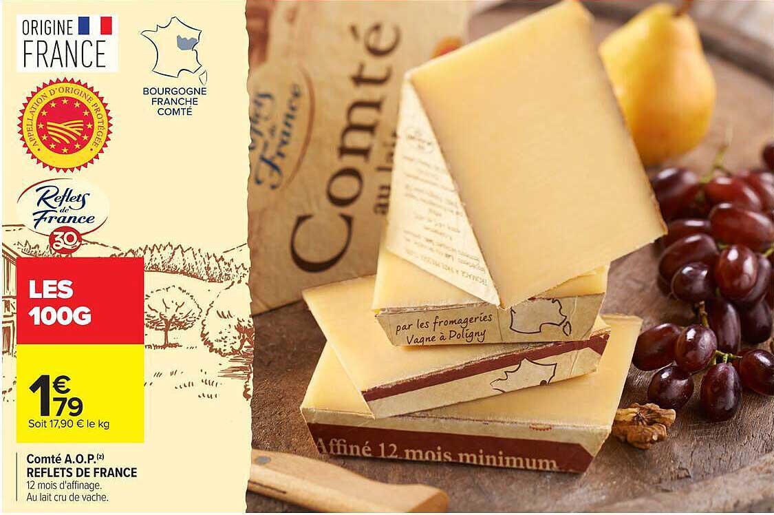 Comté A.O.P. REFLETS DE FRANCE