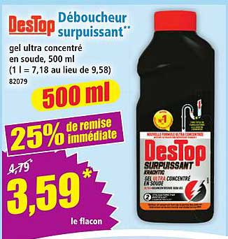 Déboucheur surpuissant**