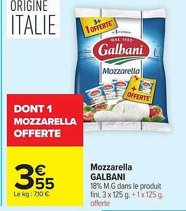 DONT 1 MOZZARELLA OFFERTE