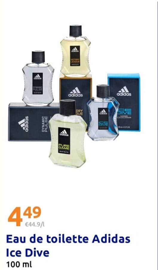 Eau de toilette Adidas Ice Dive 100 ml