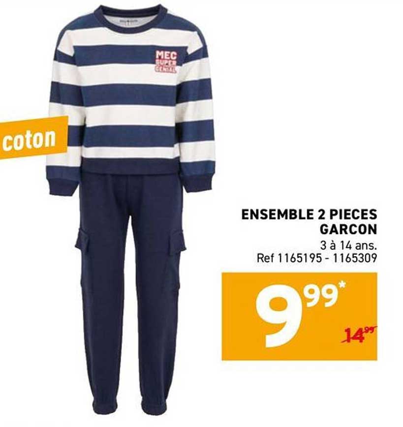 ENSEMBLE 2 PIECES GARCON