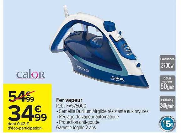 Fer vapeur