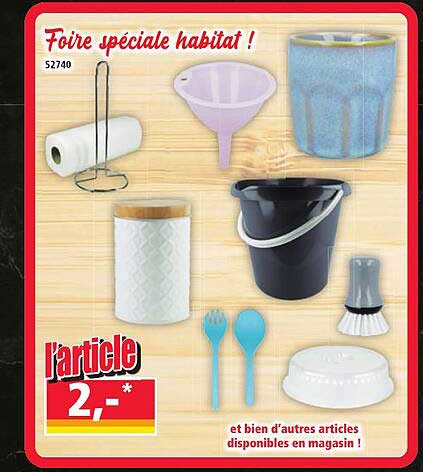 Foire spéciale habitat !