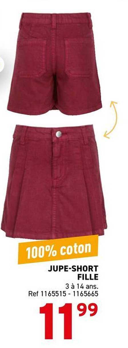 JUPE-SHORT FILLE