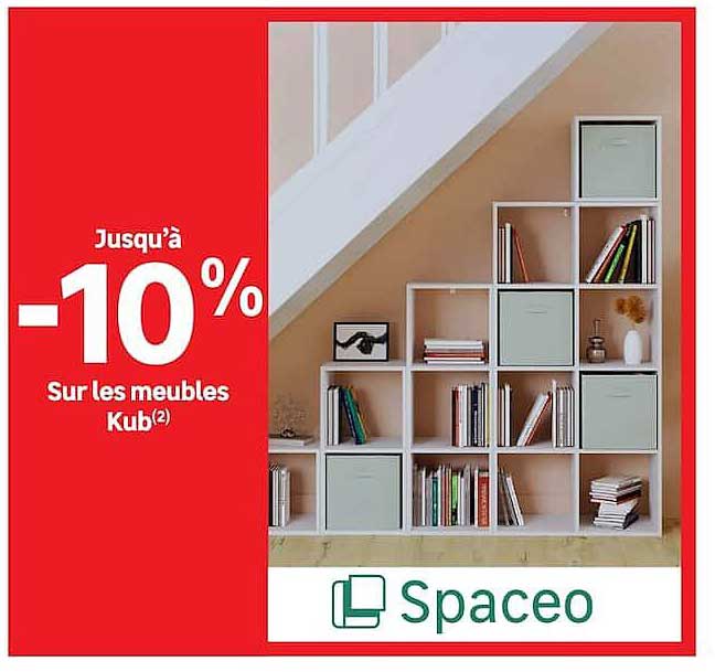 Jusqu’à -10% sur les meubles Kub(2)