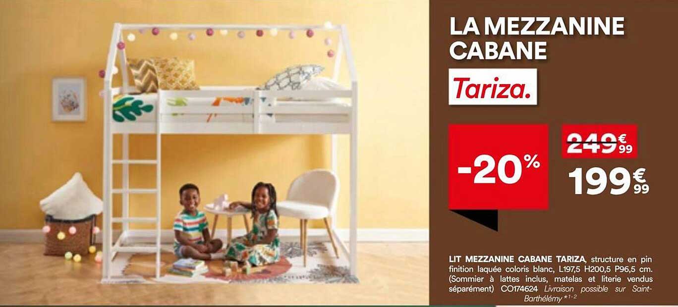 LA MEZZANINE CABANE Tariza.