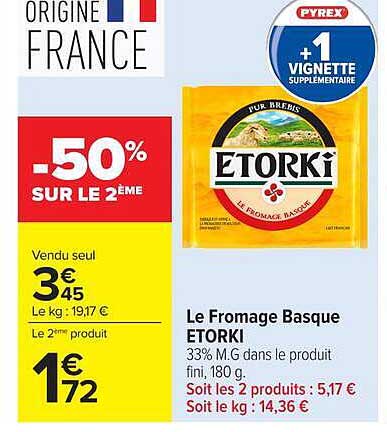 Le Fromage Basque ETORKI
