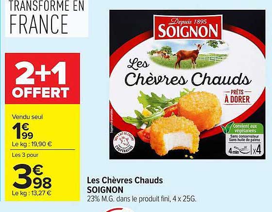 Les Chèvres Chauds SOIGNON