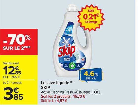 Lessive liquide SKIP