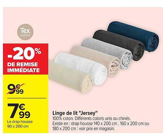 Linge de lit "Jersey"
