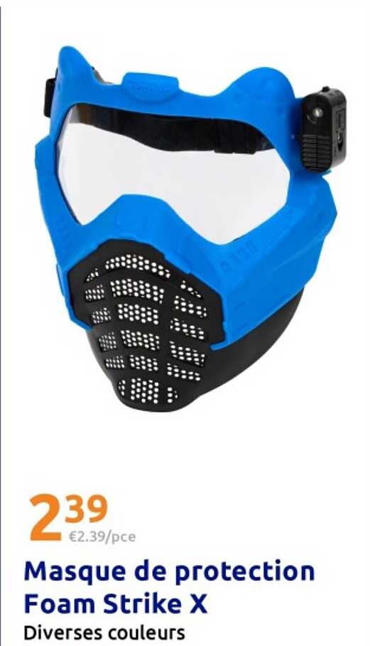 Masque de protection Foam Strike X
