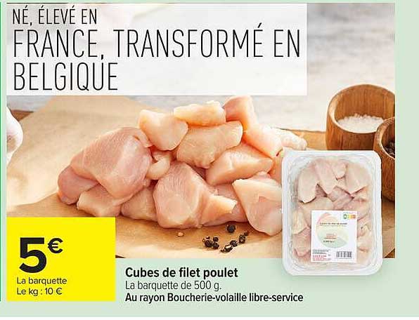 NÉ ÉLEVÉ EN FRANCE, TRANSFORMÉ EN BELGIQUE
