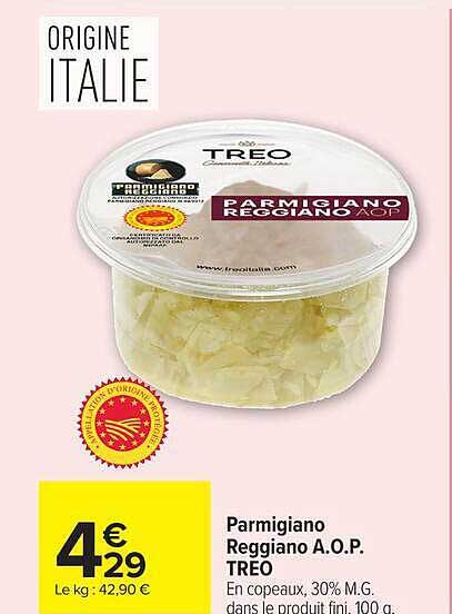 Parmigiano Reggiano A.O.P. TREO