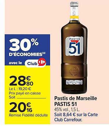 Pastis de Marseille PASTIS 51