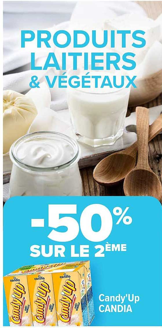 PRODUITS LAITIERS & VÉGÉTAUX