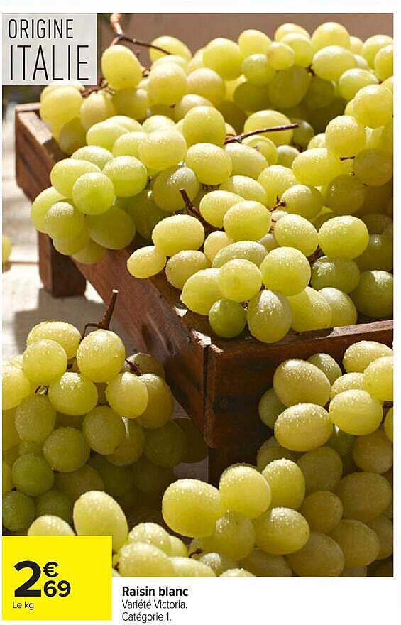 Raisin blanc