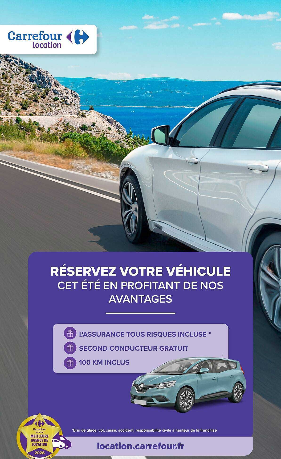 RÉSERVEZ VOTRE VÉHICULE CET ÉTÉ EN PROFITANT DE NOS AVANTAGES