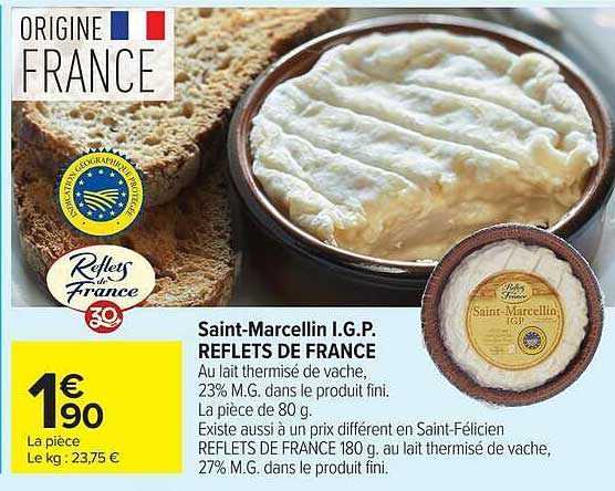 Saint-Marcellin I.G.P. REFLETS DE FRANCE