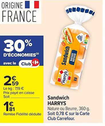 Sandwich HARRYS