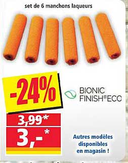 set de 6 manchons laqueurs