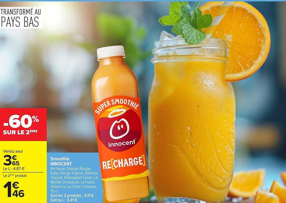 Smoothie innocent Recharge