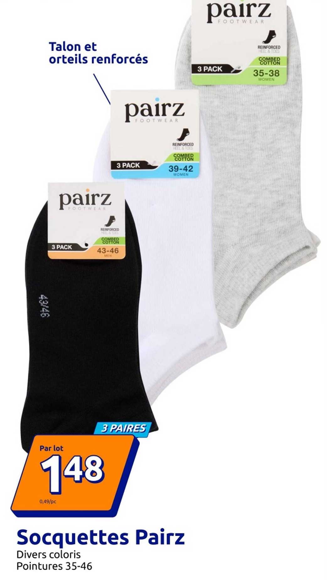 Socquettes Pairz