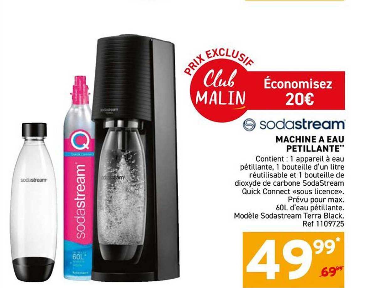 Sodastream MACHINE A EAU PETILLANTE