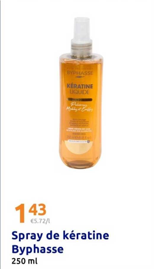 Spray de kératine Byphasse 250 ml