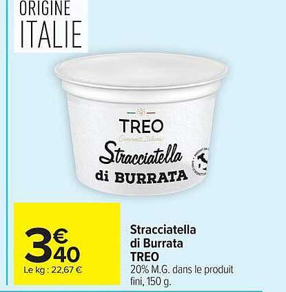 Stracciatella di Burrata TREO