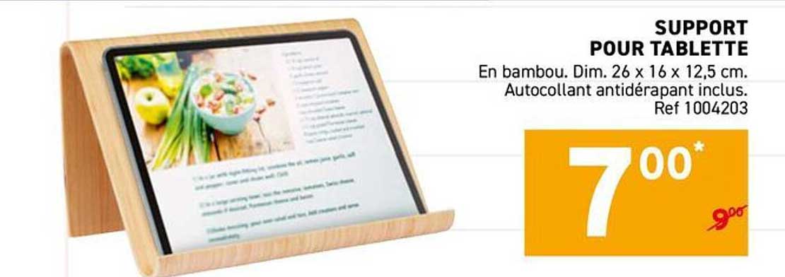 SUPPORT POUR TABLETTE