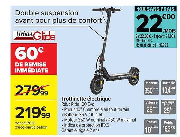 Trottinette électrique