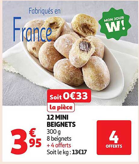 12 MINI BEIGNETS