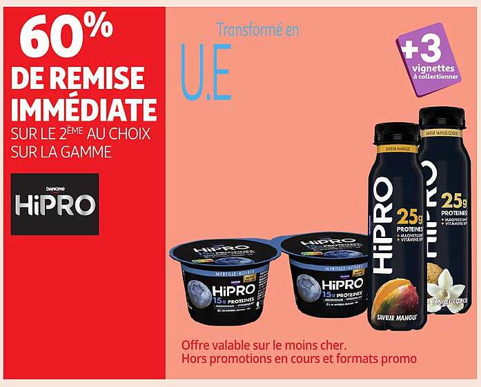 60% DE REMISE IMMEDIATE SUR LE 2ÈME AU CHOIX SUR LA GAMME