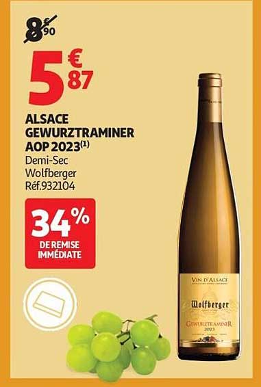 ALSACE GEWURZTRAMINER AOP 2023