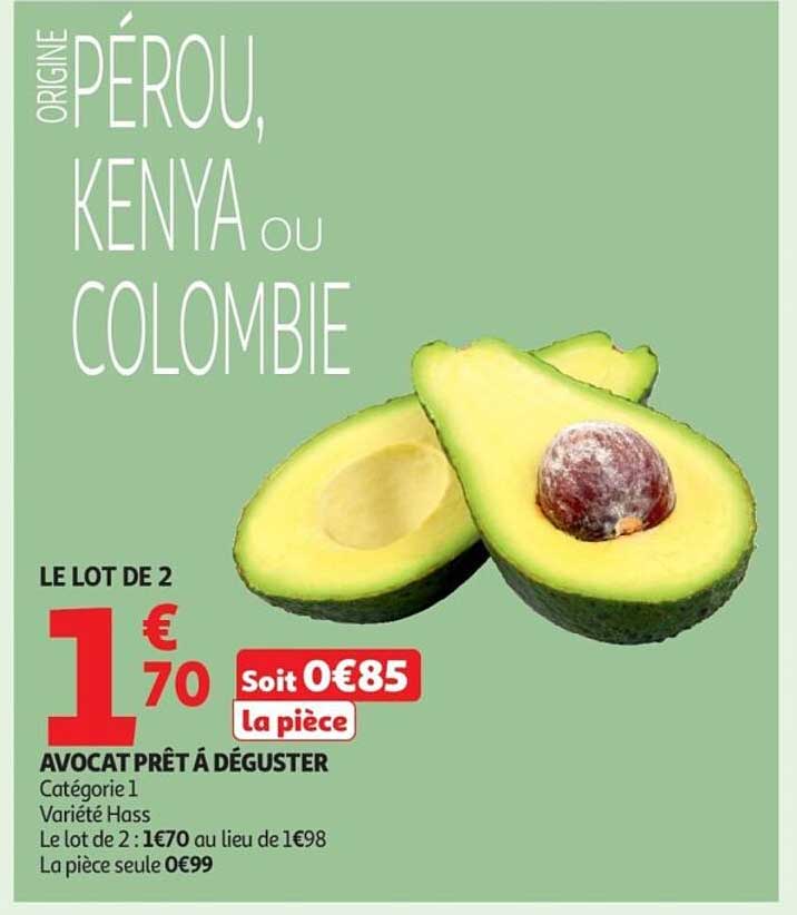 AVOCAT PRÊT À DÉGUSTER