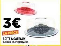 BOÎTE À GÂTEAUX