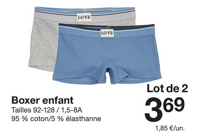 Boxer enfant