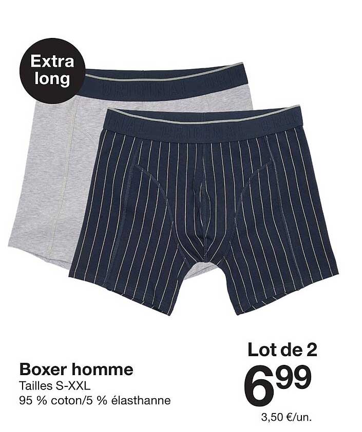 Boxer homme