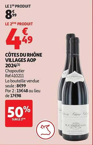 CÔTES DU RHÔNE VILLAGES AOP 2024