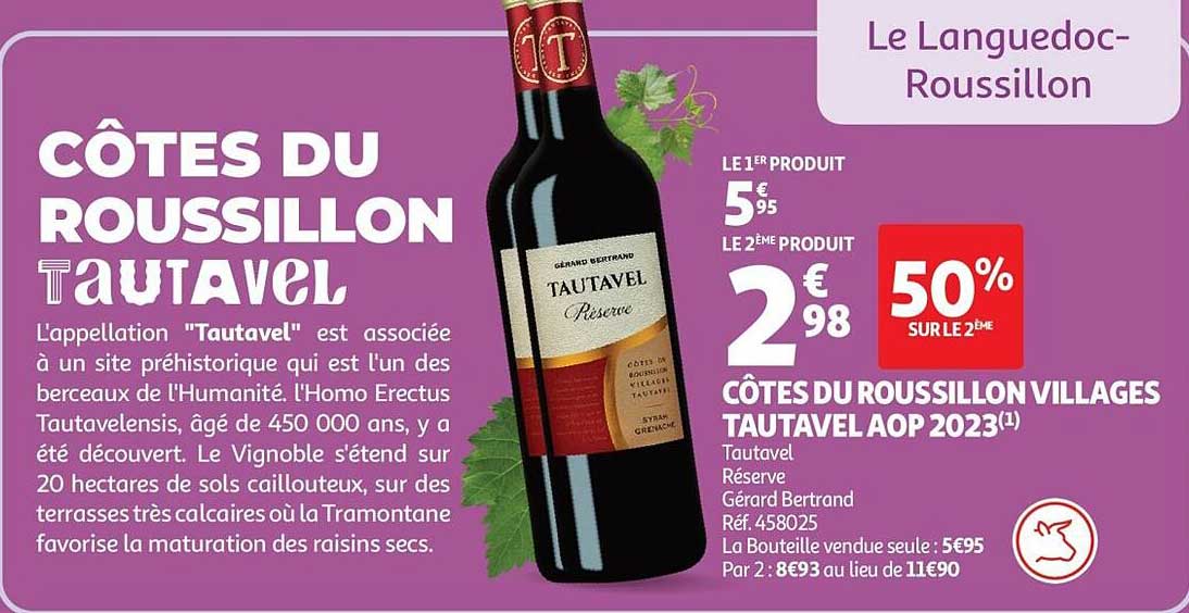 CÔTES DU ROUSSILLON TAUTAVEL