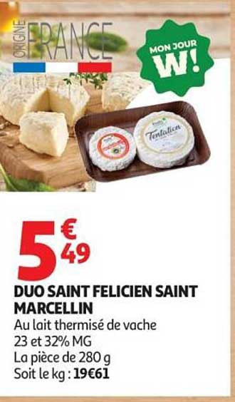 DUO SAINT FELICIEN SAINT MARCELLIN