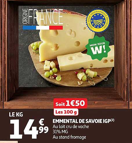 EMMENTAL DE SAVOIE IGP