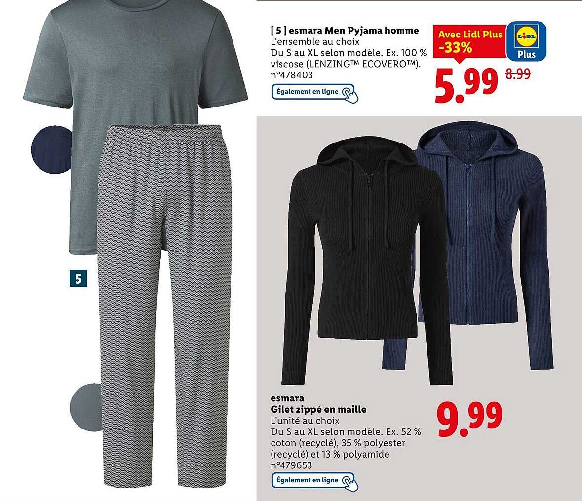 esmara Men Pyjama homme