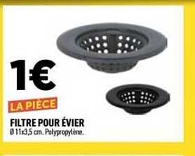 FILTRE POUR ÉVIER