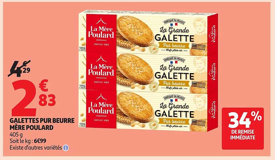 GALETTES PUR BEURRE MÈRE POULARD