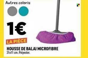 HOUSSE DE BALAI MICROFIBRE